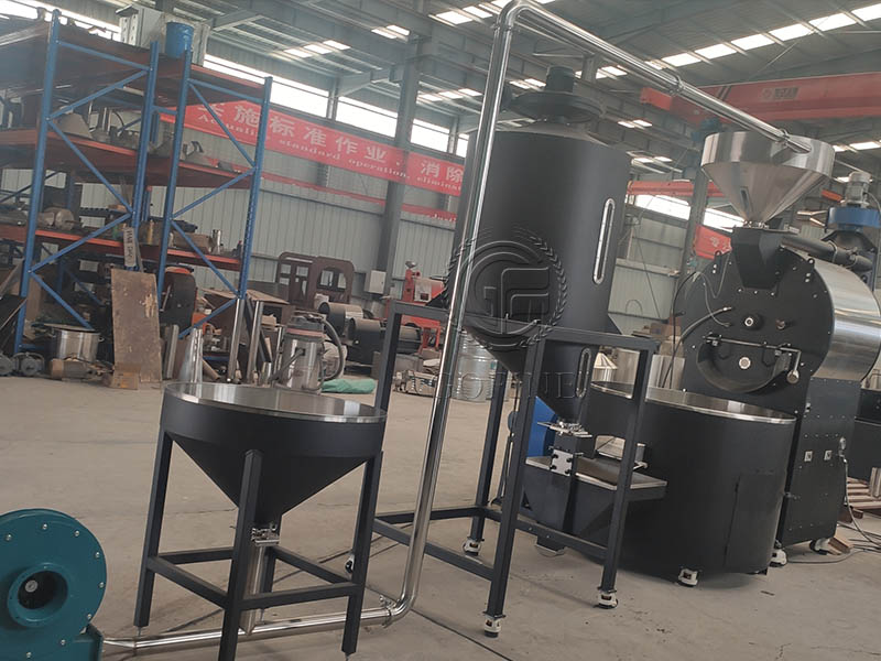 Gofine High Efficiency Coffee Roasting Production Lin