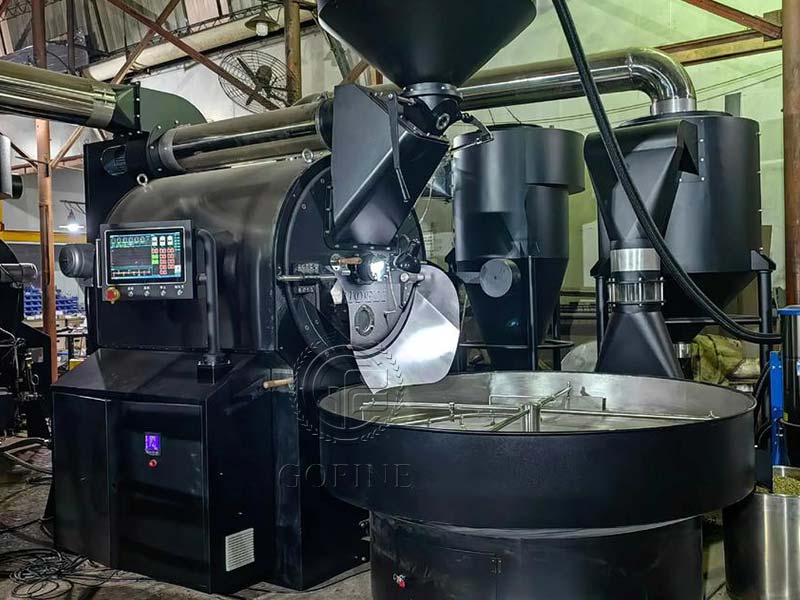 fully automatic coffee roaster