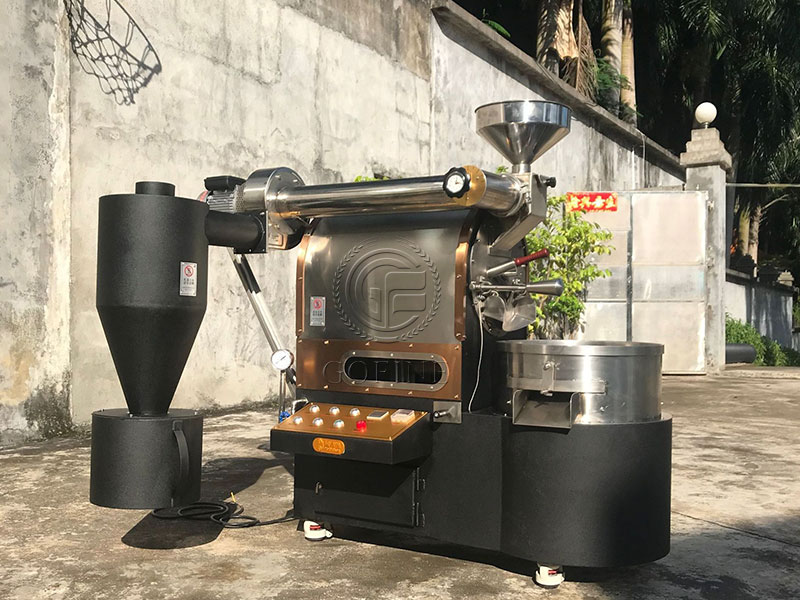 Large commercial coffee drying equipment