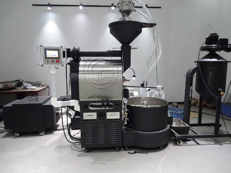 Mass production of 150kg coffee roasting production line