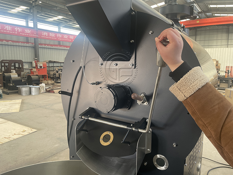 Integrated solution for commercial coffee machine dryer