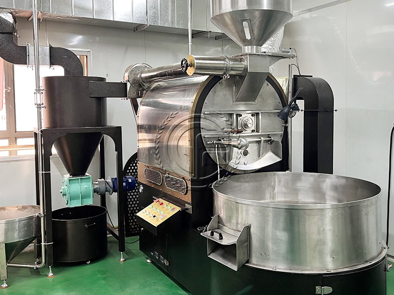 Ingenious roasting, achieving mellow aroma —— Commercial coffee roasting machine
