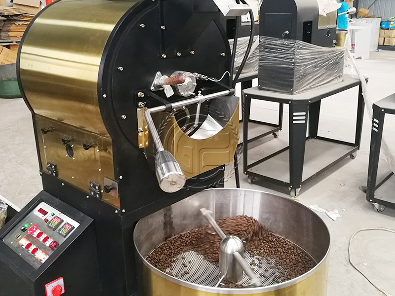 Chinese coffee roasting machine production line equipment