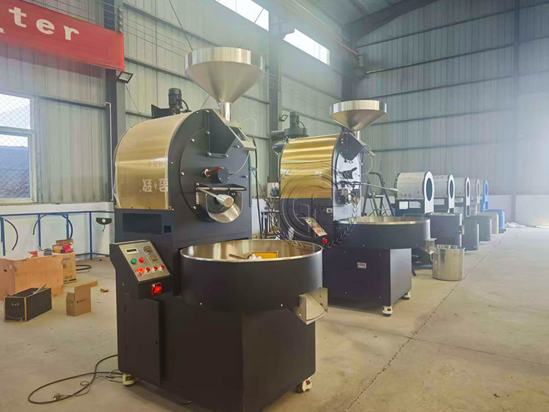 Urgently underway! Coffee roaster bound for Algeria