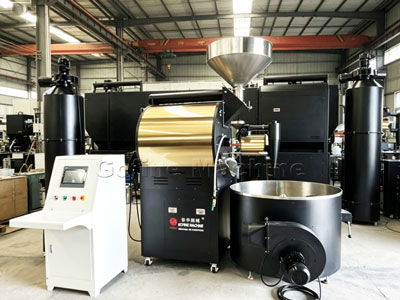 Industrial 30kg Coffee Roasting Machine: Remote Monito