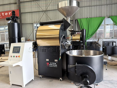 Smart 30kg Coffee Roasting Machine: WiFi Remote Monitoring & Real Time Curve Logging