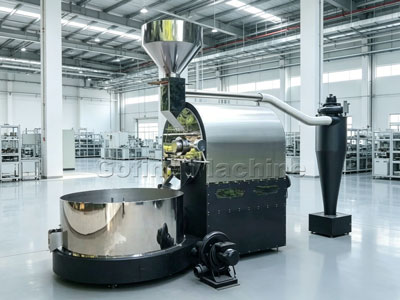 Fully Automatic 120kg Large Scale Coffee Roasting Lines