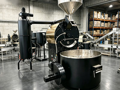 Fully Automatic 120kg Coffee Roaster Lines: Solving I