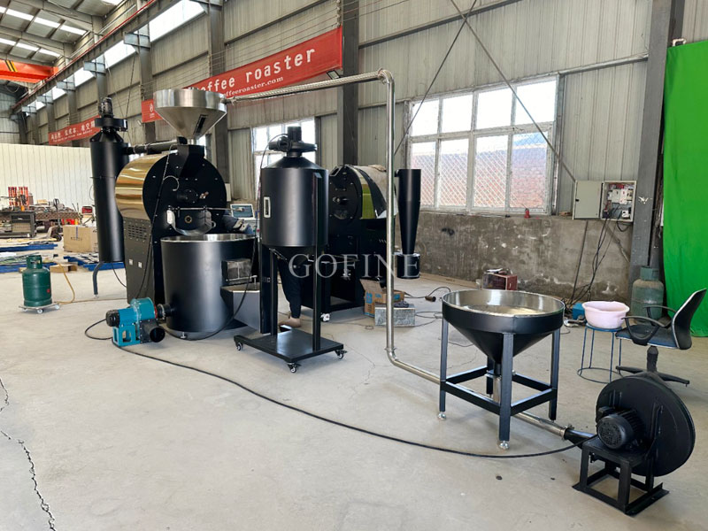 Commercial Coffee Roaster | Automatic Industrial Coffee Bean Roasting Machine for Business