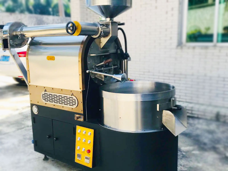 Turnkey 60kg Coffee Roasting Production Line: Industri