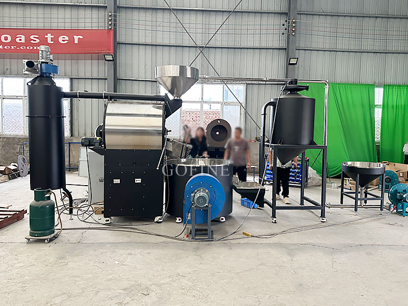 120kg Coffee Roaster: High Capacity Commercial Roasting Line Engineering
