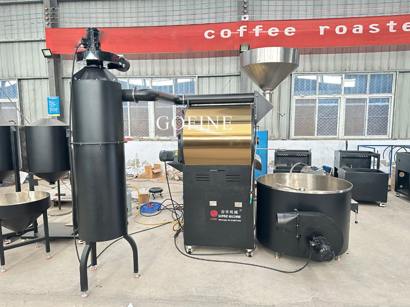 20kg Commercial Coffee Roaster Line: Industrial Bean Roasting System
