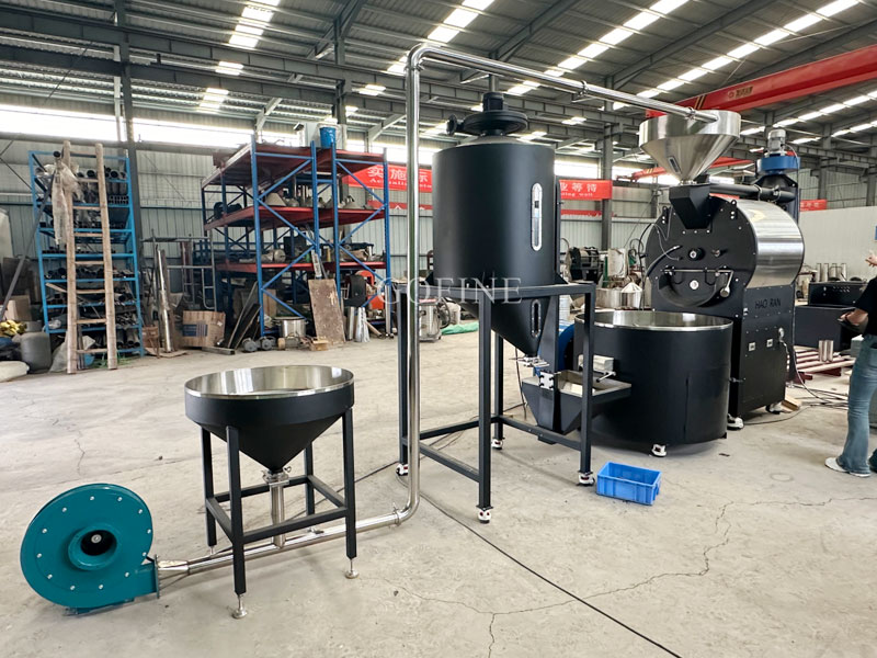 Industrial 100kg Coffee Roaster: High Capacity Commercial Roasting Line Engineering